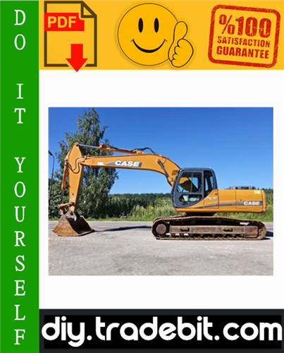 Thumbnail Case CX210, CX230, CX240 Crawler Excavators Service Repair Manual Download