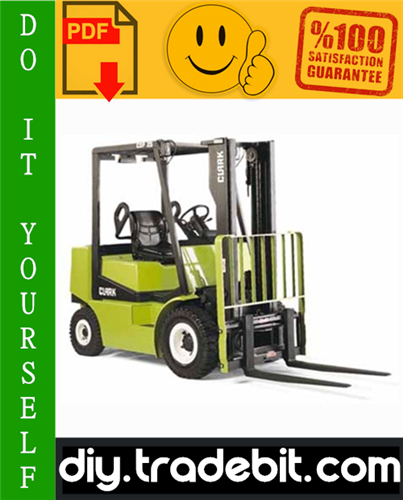 Thumbnail Clark CGP16, CGP18, CGP20, CDP16, CDP18, CDP20 Forklift Trucks Service Repair Manual Download