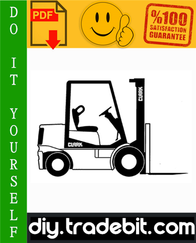 Thumbnail Clark CGC20, CGC25, CGC30, CGP20, CGP25, CGP30, CDP20, CDP25, CDP30 Forklift Trucks Service Repair Manual Download