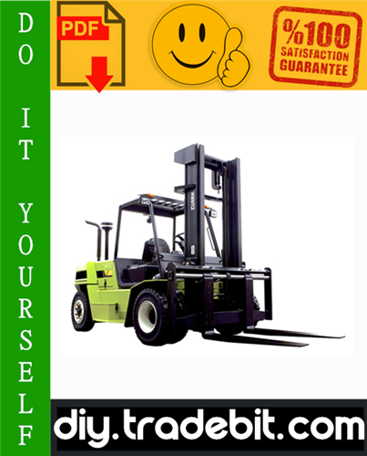Thumbnail Clark CQ20D, CQ25D, CQ30D, CQ20L, CQ25L, CQ30L Forklift Trucks Service Repair Manual Download