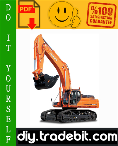 Thumbnail Daewoo Doosan DX480LC, DX520LC Excavator Service Repair Manual Download