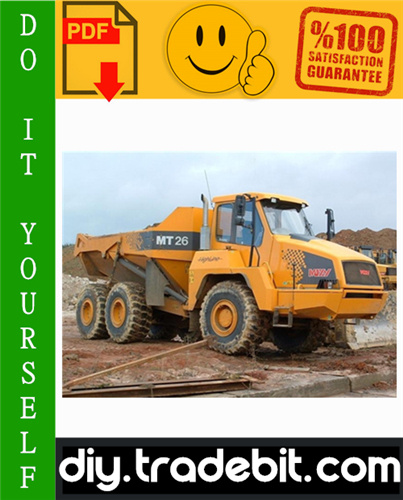 Thumbnail Doosan Moxy MT26, MT31 Articulated Dump Truck Service Repair Manual Download