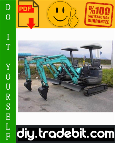 Thumbnail Kobelco SK15SR, SK20SR Hydraulic Excavator Service Repair Manual Download