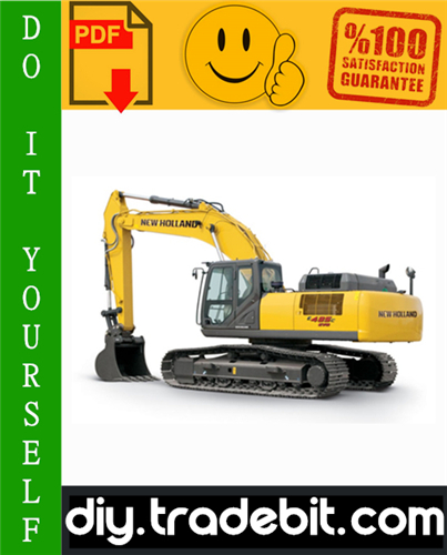 Thumbnail New Holland Kobelco E485 Crawler Excavator Service Repair Manual Download