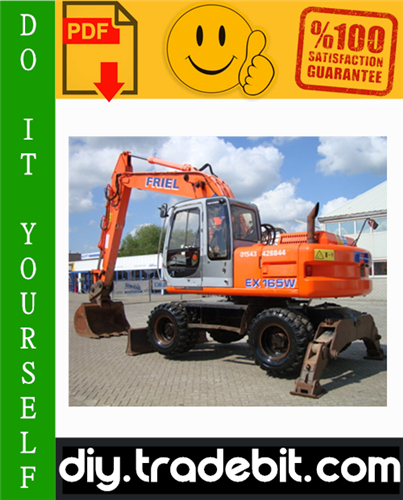 Thumbnail Fiat - Hitachi EX165W Excavator Service Repair Manual Download