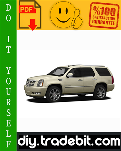 Thumbnail Cadillac Escalade Service Repair Manual 2007-2009 Download