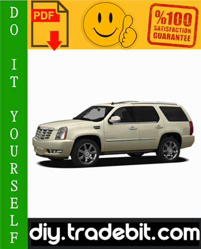 Thumbnail Cadillac Escalade Service Repair Manual 2002-2006 Download