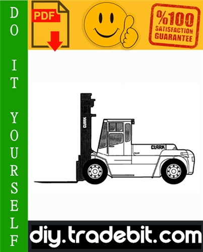 Thumbnail Clark CDP 100, CDP 164 Forklift Service Repair Manual Download