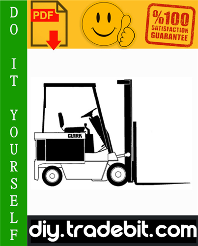 Thumbnail Clark EC 90, EC 120 Forklift Service Repair Manual Download