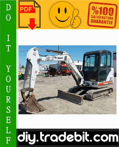 Thumbnail Bobcat 329 Compact Excavator Service Repair Manual Download (S/N: AACL11001 & Above, S/N: A9K211001 & Above)
