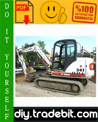 Thumbnail Bobcat 337, 341 Excavator Service Repair Manual Download (337 - S/N 234611001 & Above, 341 - S/N 234711001 & Above, G Series)