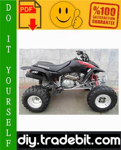 Thumbnail Honda TRX400EX, TRX400X Sportrax ATV Service Repair Manual 2005-2009 Download Thumbnail Honda TRX400EX, TRX400X Sportrax ATV Service Repair Manual 2005-2009 Download