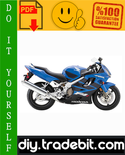 Thumbnail Honda CBR600F4i Motorcycle Service Repair Manual 2001-2003 Download