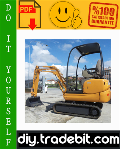 Product picture Case CX16B, CX18B Mini Excavators Service Repair Manual Download