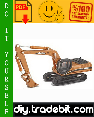 Product picture Case CX330, CX350 Crawler Excavators Service Repair Manual Download