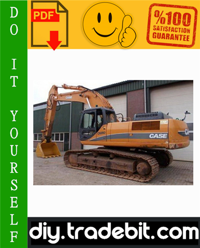 Product picture Case CX330, CX330NLC, CX350 Tier 3 Crawler Excavators Service Repair Manual Download