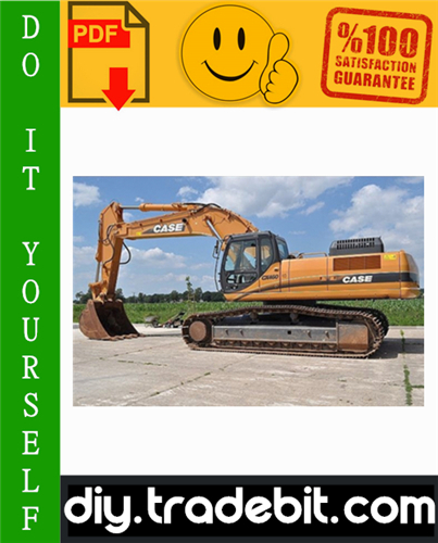 Product picture Case CX460 Tier 3 Crawler Excavator Service Repair Manual Download
