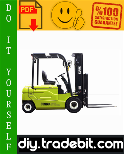 Product picture Clark GEX20, GEX25, GEX30S, GEX30, GEX32 Forklift Service Repair Manual Download