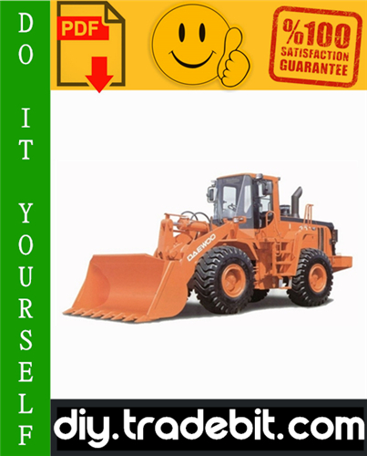 Product picture Daewoo Mega 300-III Wheel Loader Service Repair Manual Download