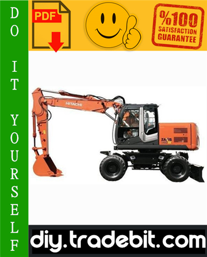 Product picture Hitachi ZAXIS140W-3 Wheeled Excavator Service Repair Manual Download