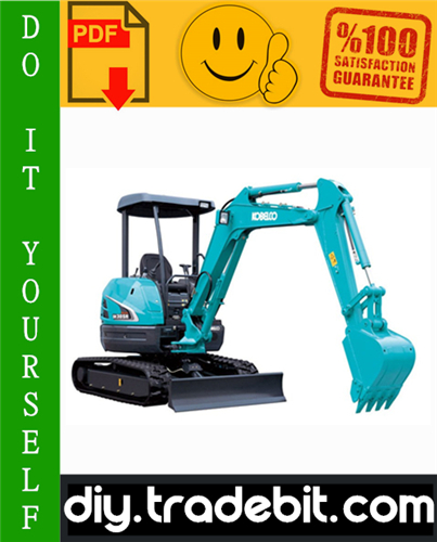 Product picture Kobelco SK30SR-2, SK35SR-2 Hydraulic Excavator Service Repair Manual Download