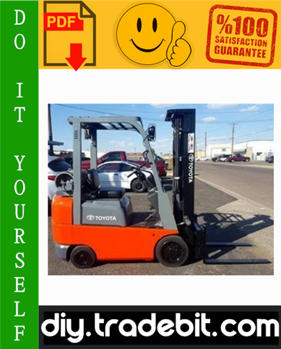 Product picture Toyota 7FGCU15, 7FGCU18, 7FGCSU20 Forklift Trucks Service Repair Manual Download