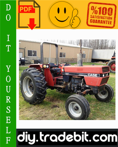 Product picture Case International 385 485 585 685 885 Tractor Service Repair Manual Download