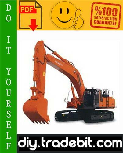 Product picture Hitachi EX300-3C Excavator Service Repair Manual Download