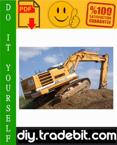 Product picture Liebherr R952, R962, R972, R982 Crawler Excavator Service Repair Manual Download