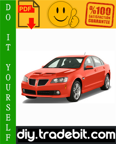 Product picture Pontiac G8 Service Repair Manual 2008-2009 Download