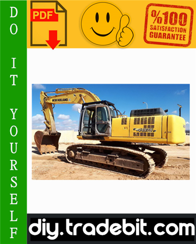 Product picture New Holland E485B Crawler Excavator Service Repair Manual Download