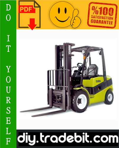Product picture Clark GPX 30, GPX 35, GPX 40, GPX 40S, GPX 50, GPX 55, DPX 30, DPX 35, DPX 40, DPX 40S, DPX 50, DPX 55 Forklift Service Repair Manual Download