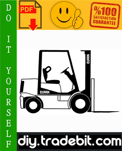 Product picture Clark E357 Forklift Service Repair Manual Download