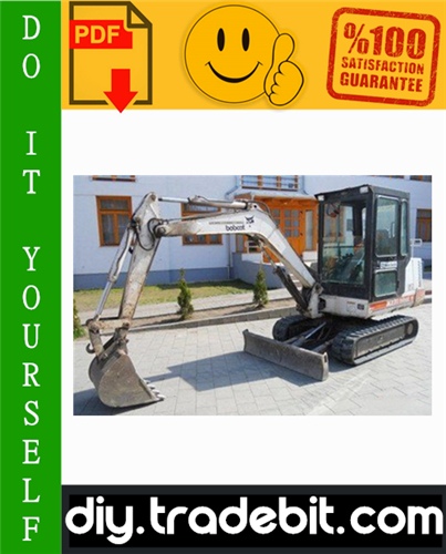Product picture Bobcat X231 Excavator Service Repair Manual Download (S/N 508911999 & Below)
