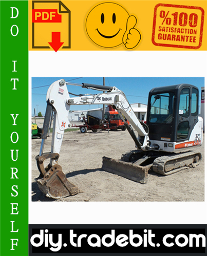 Product picture Bobcat 329 Compact Excavator Service Repair Manual Download (S/N: A2PG11001 & Above)