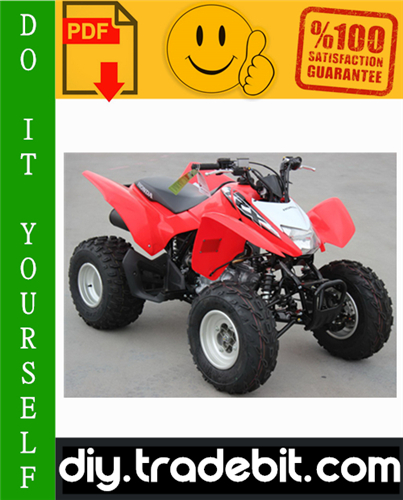 Product picture Honda Trx250x Fourtrax ATV Service Repair Manual 1987-1988 Download