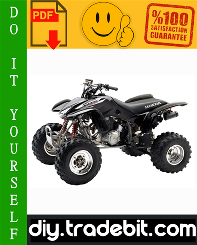 Product picture Honda TRX400EX FOURTRAX ATV Service Repair Manual 1999-2002 Download