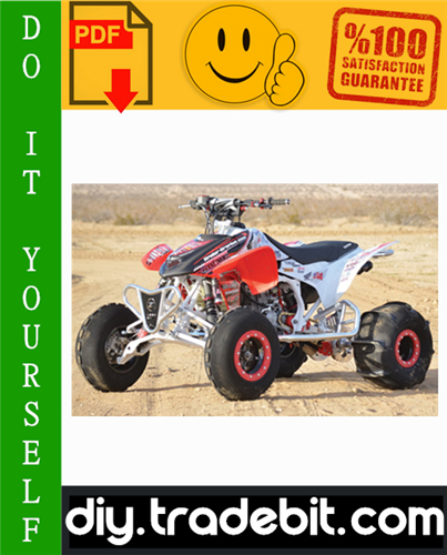 Product picture Honda TRX450R / TRX450ER ATV Service Repair Manual 2004-2009 Download