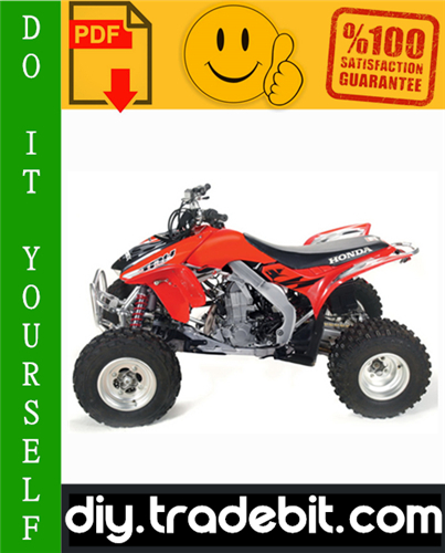 Product picture Honda TRX450R ATV Service Repair Manual 2004-2005 Download