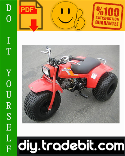 Product picture Honda ATC125M Service Repair Manual 1986-1987 Download