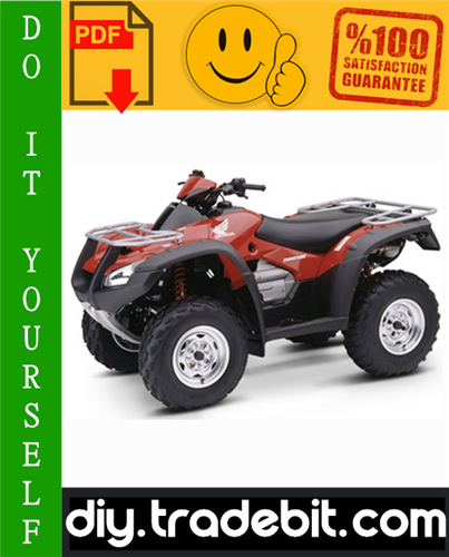 Product picture 2003 Honda TRX650FA Rincon ATV Service Repair Manual Download