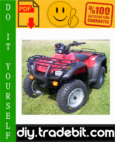 Product picture Honda TRX350TM / TRX350TE Rancher & Honda TRX350FM / TRX350FE Rancher 4x4 ATV Service Repair Manual 2000-2003 Download