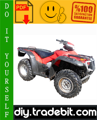 Product picture 2012 Honda TRX500FM / TRX500FPM / TRX500FE / TRX500FPE Fourtrax Foreman ATV Service Repair Manual Download